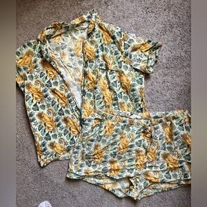 Printfresh tamarind monkey pajama matching set XL